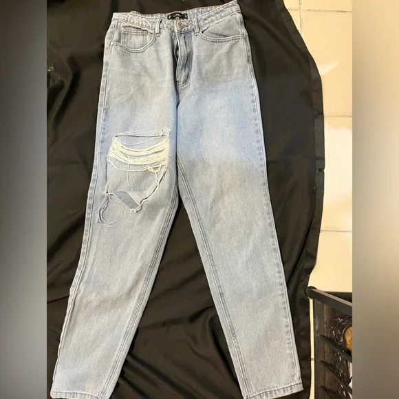 Riot High Rise Denim Jeans - Picture 2 of 3